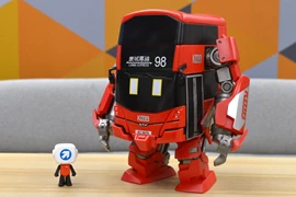 香港重機  九巴富豪前衛12M公仔 30CM