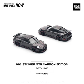 POPRACE 1/64 992 STINGER GTR CARBON EDITION - REDLINE