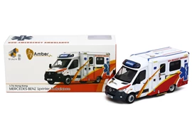 Tiny City Die-cast Model Car - MERCEDES-BENZ Sprinter FL Private Ambulance