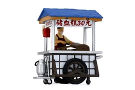 Tiny 1/35 Taiwan Hawker Stall #03 - Pig Blood Cake