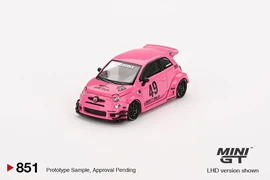 ABARTH 595 LB-WORKS x Abas Works  Pink
