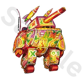 Tiny 精品 - 香港重機貼紙 008
Tiny Style - HK Machine Sticker 008