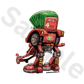 Tiny 精品 - 香港重機貼紙 011
Tiny Style - HK Machine Sticker 011