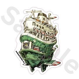 Tiny 精品 - 香港重機貼紙 028
Tiny Style - HK Machine Sticker 028
