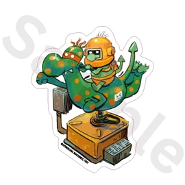 Tiny 精品 - 香港重機貼紙 030
Tiny Style - HK Machine Sticker 030