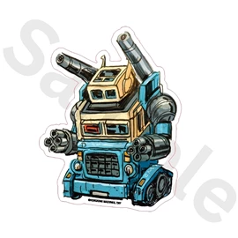 Tiny 精品 - 香港重機貼紙 042
Tiny Style - HK Machine Sticker 042