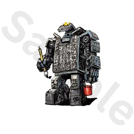 Tiny 精品 - 香港重機貼紙 051
Tiny Style - HK Machine Sticker 051