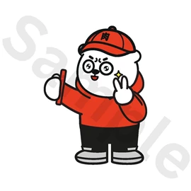 Tiny 精品 - 肉緊熊貼紙 014
Tiny Style - YookGun Kuma Sticker 014