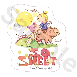 Tiny 精品 - 譚卓文系列貼紙 002
Tiny Style - 譚卓文 Series Sticker 002