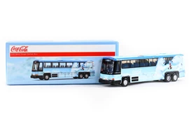 Tiny City Die-cast Model Car - 96A3 Single Deck Bus "COCA COLA Polar Bear"