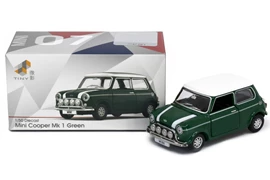 Tiny City Die-cast Model Car - Mini Cooper Mk 1 Green