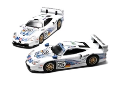 Sparky 1/64 Porsche 911 GT1 EVO 24h LE MANS 1997 H.J.STUCK - T.BOUTSEN #25 & #26（Tiny Exclusive ）