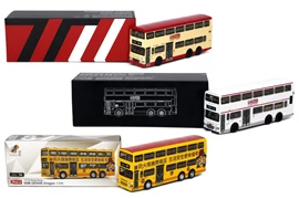 Tiny 城市 合金車仔 - 九巴 丹尼士巨龍11米 「密龍」 套裝