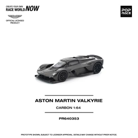 POPRACE 1/64 ASTON MARTIN VALKYRIE CARBON EDITION