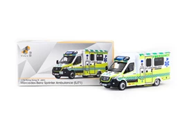 Tiny City Die-cast Model Car -MERCEDES-BENZ Sprinter Facelift St. John Ambulance (SJ71)