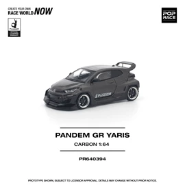 POPRACE 1/64 PANDEM GR YARIS CARBON EDITION