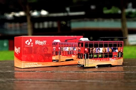 Tiny City Die-cast Model Car - Hong Kong Tram Anita Mui Yim-fong (OEM)