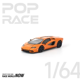 POPRACE 1/64 LAMBORGHINI COUNTACH LP1 800-4 ARANCIA ATLAS