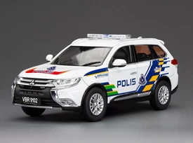 [Limited Edition]SUN STAR 1/43 Mitsubishi Outlander 2018 - Malaysia police (limited edition 499pcs)
